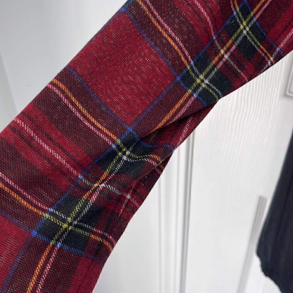 Plaid sleeves shirt - Picture 2 of 3